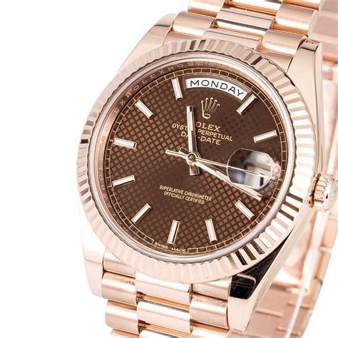 used rolex presidential gold 40mm